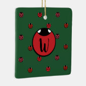 Ladybug Polka Dots Ornament (Rechts)