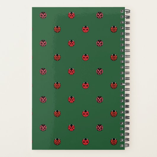 Ladybug Polka Dots Planer (Rückseite)