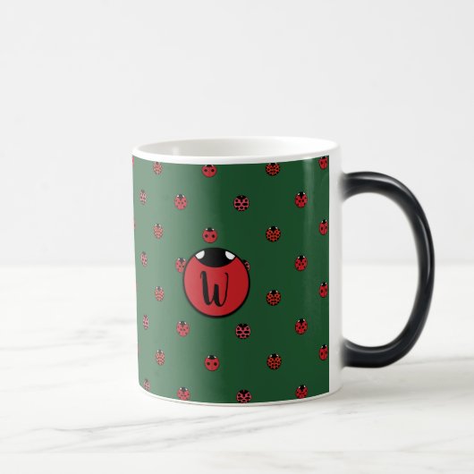 Ladybug Polka Dots Tasse (Rechts)