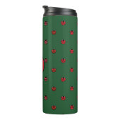 Ladybug Polka Dots Thermal Tumbler Thermosbecher (Nach rechts gedreht)