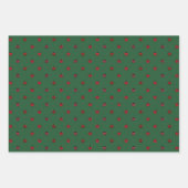Ladybug Polka Dots Wrapping Paper Set Geschenkpapier Set (Vorderseite 3)