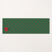 Ladybug Polka Dots Yoga Mat Yogamatte (Vorderseite (Horizontal))