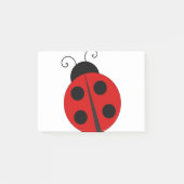 Ladybug Post-it Klebezettel (Vorderseite)
