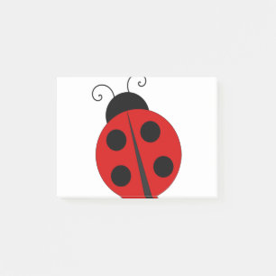 Ladybug Post-it Klebezettel