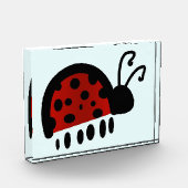 Ladybug Postcard Fotoblock (Links)