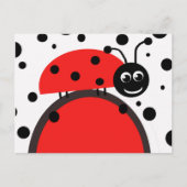 Ladybug Postcard Postkarte (Vorderseite)