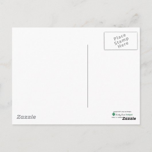 LadyBug Postcard Postkarte (Rückseite)