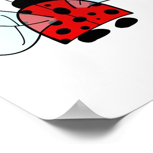Ladybug Poster (Ecke)