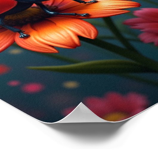 Ladybug Poster (Ecke)