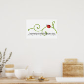 Ladybug Poster (Küche)