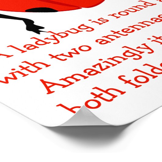 Ladybug Poster (Ecke)