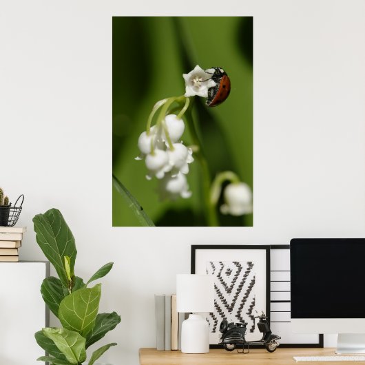 Ladybug Poster (Heimbüro)