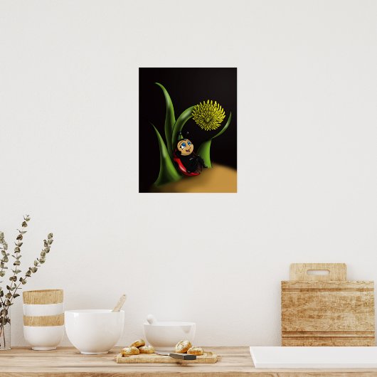 Ladybug Poster (Küche)