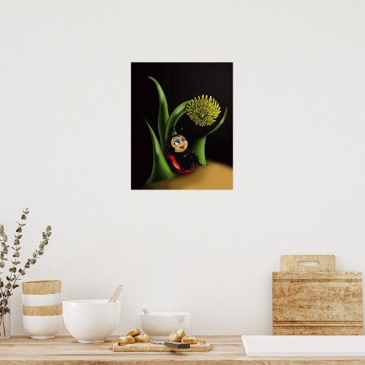 Ladybug Poster (Küche)