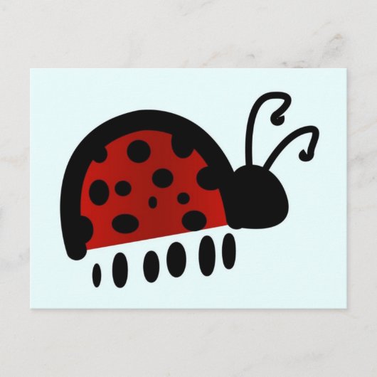 Ladybug Postkarte (Vorderseite)