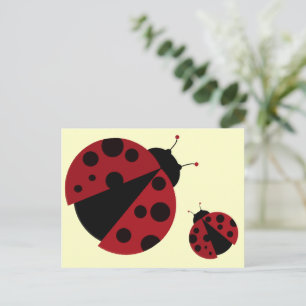 Ladybug Postkarte