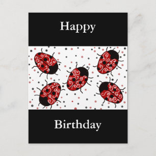 Ladybug Postkarte