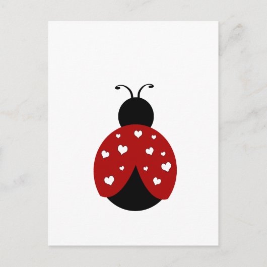 Ladybug Postkarte (Vorderseite)