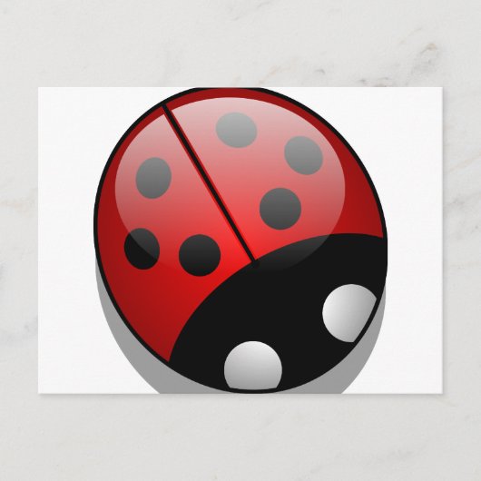 Ladybug Postkarte (Vorderseite)