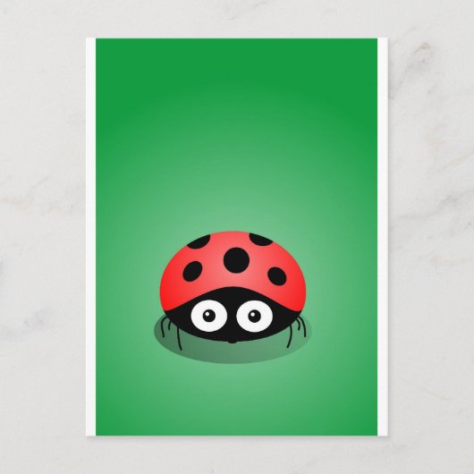 Ladybug Postkarte (Vorderseite)