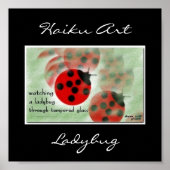 Ladybug Print Poster (Vorne)
