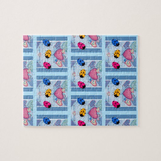 Ladybug Puzzle (Horizontal)