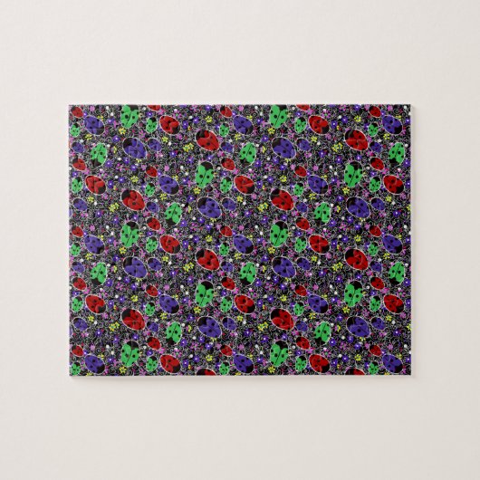 Ladybug Puzzle (Horizontal)