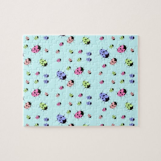 Ladybug Puzzle (Horizontal)