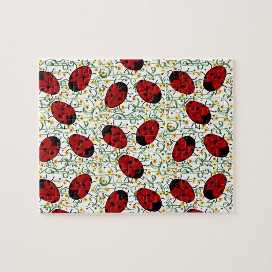 Ladybug Puzzle (Horizontal)