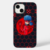 Ladybug Red Abzeichen Case-Mate iPhone Hülle (Rückseite)