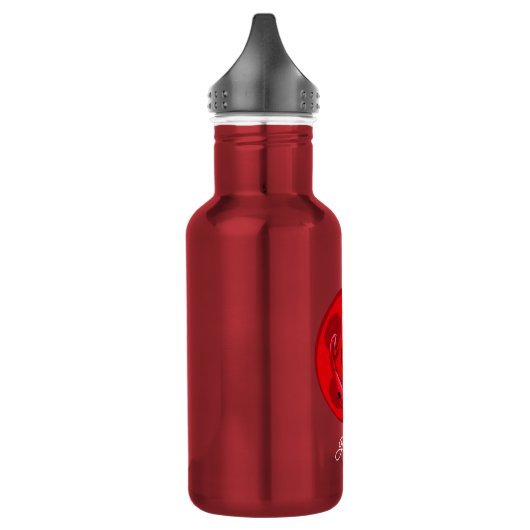 Ladybug Red Abzeichen Edelstahlflasche (Links)