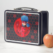 Ladybug Red Abzeichen Metall Brotdose (Beispiel)