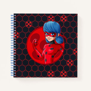Ladybug Red Abzeichen Notizblock