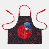 Ladybug Red Abzeichen Schürze (Vorderseite)