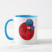 Ladybug Red Abzeichen Tasse (Links)