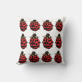 Ladybug Red Black Insect Ladybug Kissen