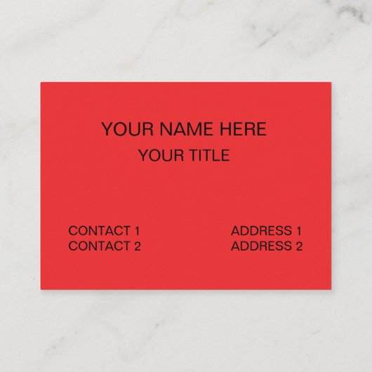 Ladybug Red Black Insect Ladybug Visitenkarte (Rückseite)