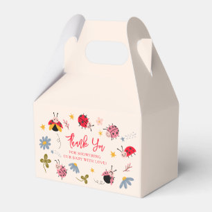 Ladybug Red Bug Baby Dusche Geschenkschachtel