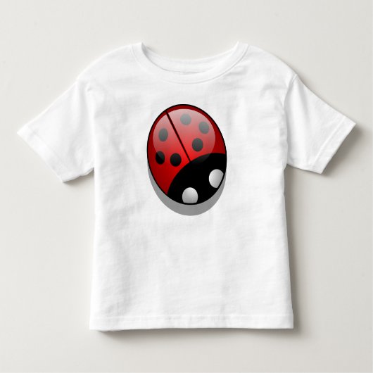 Ladybug, Red Ladybug, Niedliche Ladybug, Lady Käfe Kleinkind T-shirt (Vorderseite)