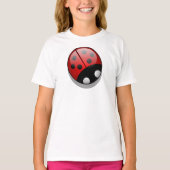 Ladybug, Red Ladybug, Niedliche Ladybug, Lady Käfe T-Shirt (Vorderseite)