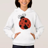 Ladybug, Red Ladybug, Niedliche Ladybug, Ladybird Hoodie (Vorderseite)