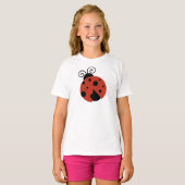 Ladybug, Red Ladybug, Niedliche Ladybug, Ladybird T-Shirt (Vorne ganz)