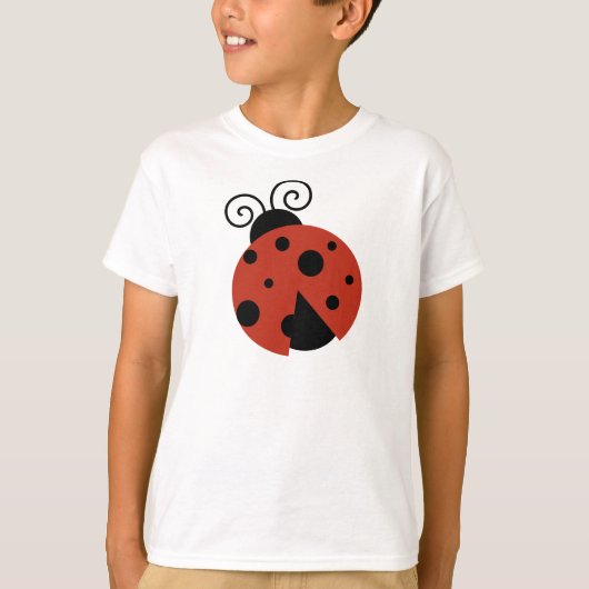Ladybug, Red Ladybug, Niedliche Ladybug, Ladybird T-Shirt (Vorderseite)