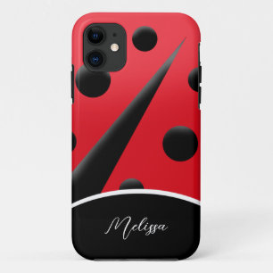 Ladybug Red und Black Modern Ladybugs Case-Mate iPhone Hülle