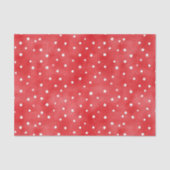 Ladybug Red White Dots Birthday Seidenpapier (Vorderseite)