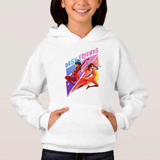 Ladybug & Rena Rouge | Beste Freunde Hoodie (Vorderseite)