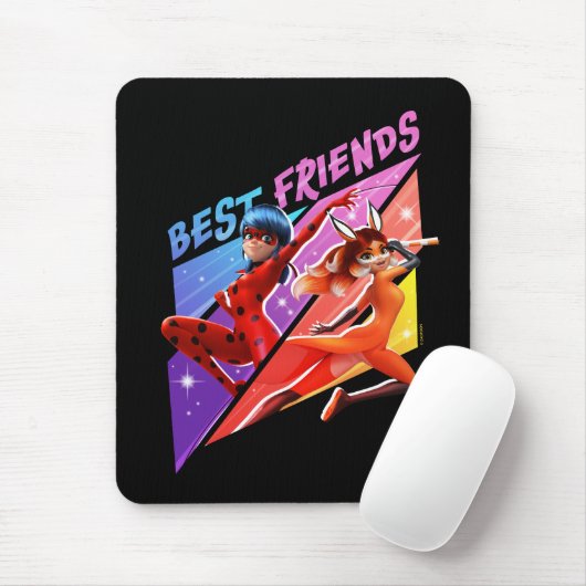 Ladybug & Rena Rouge | Beste Freunde Mousepad (Mit Mouse)