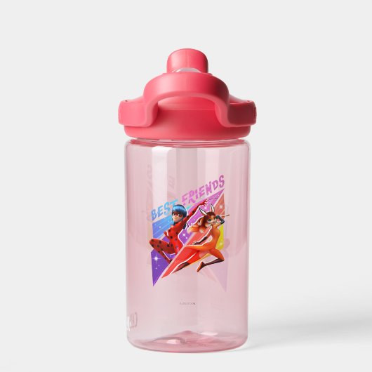 Ladybug & Rena Rouge | Beste Freunde Trinkflasche (Rückseite)