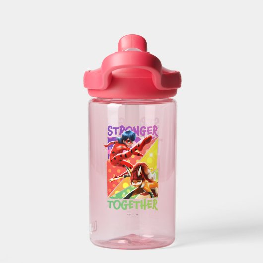 Ladybug & Rena Rouge | Gemeinsam Trinkflasche (Rückseite)