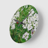 Ladybug Runde Wanduhr (Winkel)